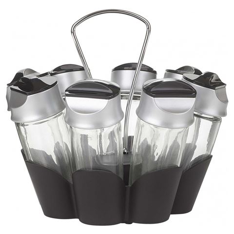 Trudeau Eight Bottle Spice Carousel Set 9pce $29.00