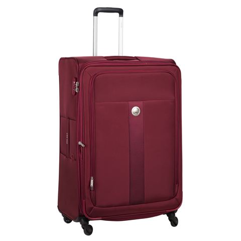 Delsey Lautaret Expandable Spinner Case Burgundy 82cm $119.00