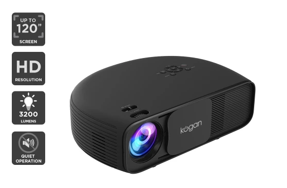 Kogan 3200 Lumens HD Projector $359