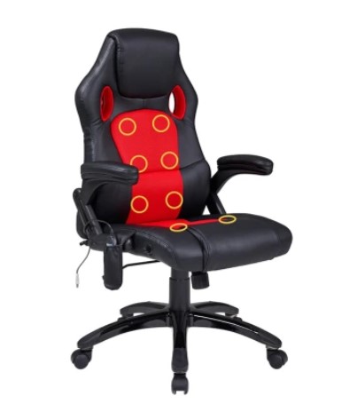 Ergolux 8 Point Massage Racing Chair $179