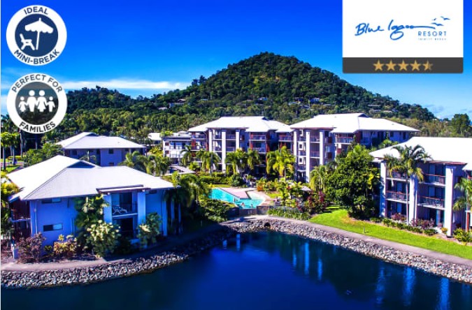 CAIRNS: 3 Nights at Blue Lagoon Resort (Studio Apartment) $360 (Valued at $675)