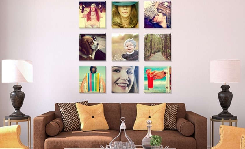 From $19 for a 30x30cm Personalised Square Print Canvas (Don’t Pay up to $621)