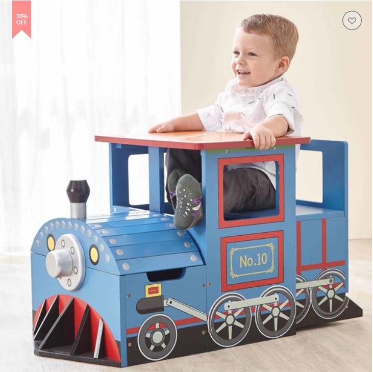 30% OFF TEAMSON KIDS Train Desk & Bench Set $216.97 (RRP$309.95)