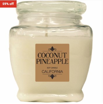 59% OFF The Soi Candle Co. 510g Coconut Pineapple Candle $15 (RRP$37)