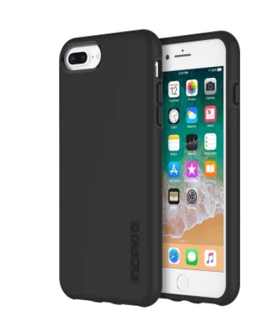 Incipio DualPro Case for iPhone 6/7/8plus -Black/Black $39