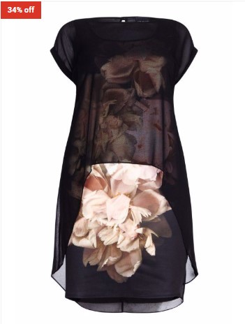 34% OFF Live Unlimited Romantic Floral Overlay Dress $62 (RRP$94)