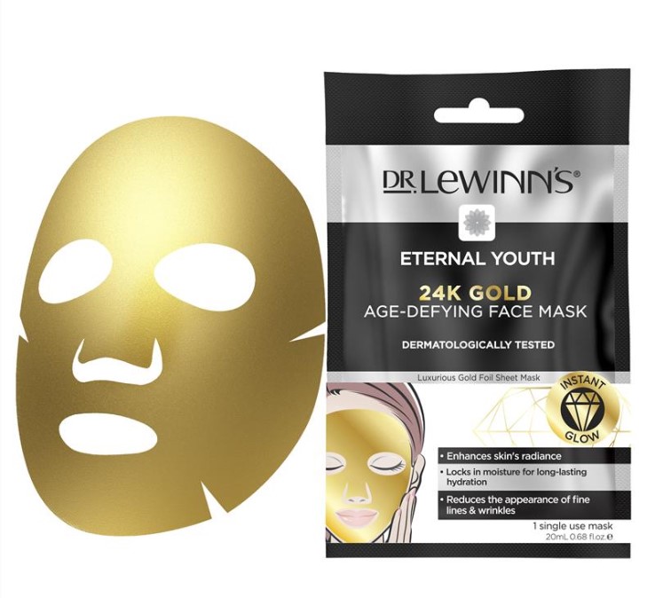 Dr LeWinn’s Eternal Youth 24k Gold Sheet Mask $5.69 (Don’t Pay RRP: $9.95)