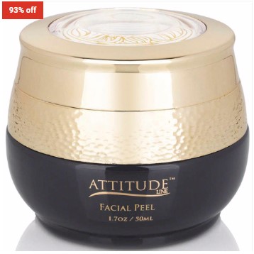 93% OFF Attitude Organic Cosmetics Hydrating and Anti-Aging Dead Sea Facial Peel 1.75oz/50ml $11(RRP$150)