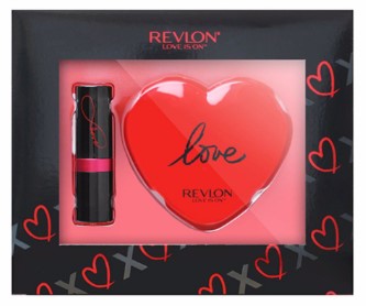 78% OFF Revlon Super Lustrous Lipstick LOVE IS ON + bonus Duo Compact Mirror $5 (RRP$22.95)