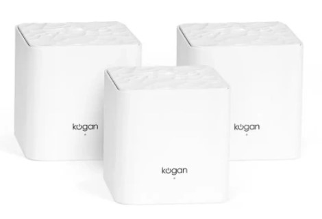 48% OFF Kogan Wi-Fi AC1200 Whole-Home Mesh 3 Pack $129 (Was $249)