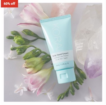 60% OFF KORA Daily Hand Cream (Travel Size) 30ml Product Expiry 30 September 2019 $6 (RRP$14.95)