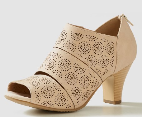 Riversoft Covered Peeptoe $36.00 (Was$59.99)