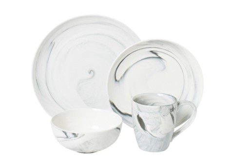 SHAYNNA BLAZE 16 Piece Kingston Grey Dinnerset $69.95 (REG: $149.95)