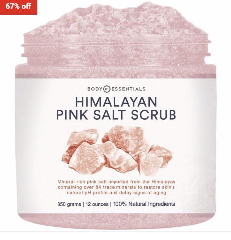 67% OFF Pure Daily Care Scrub – Himalayan Pink Salt $14 (RRP$43)