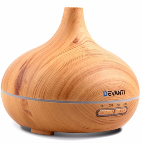 300ml 4-in-1 Aroma Diffuser Light Wood $49