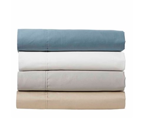 BELLA RUSSO 500 Thread Count Bamboo Cotton Sheet Set Queen Bed $49.95 (REG: $249.95)