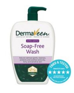 DermaVeen Extra Gentle Soap Free Wash 1 Litre $12.99 (Don’t Pay RRP: $23.99)