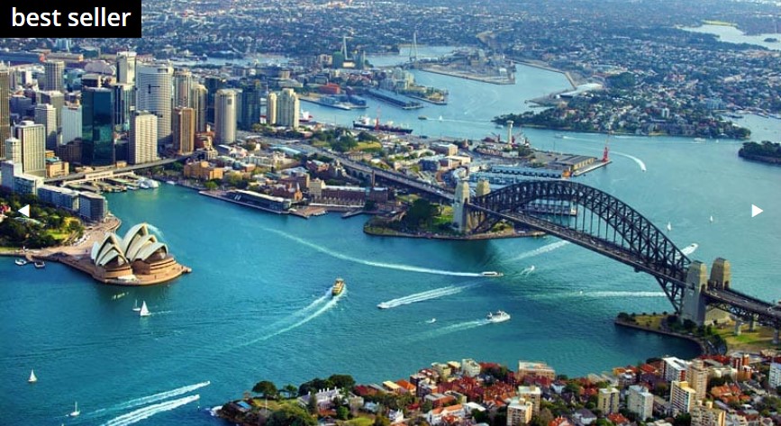 Helicopter Scenic Flight for 2, 30min – Olympic Park and Sydney Harbour SPECIAL OFFER – THIRD PERSON FLIES FOR FREE! $189.50