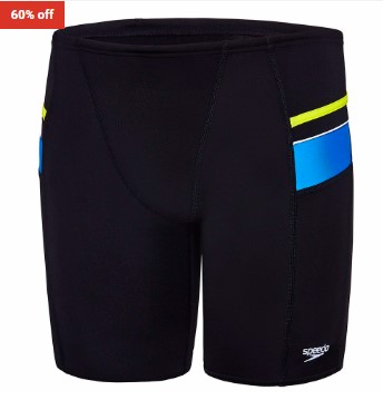 60% OFF Speedo Mens Molten Jammer/Black/Molten $26 (RRP$65)