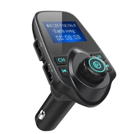 Wireless Car Bluetooth FM Transmitter w/ Car MP3 Player $29