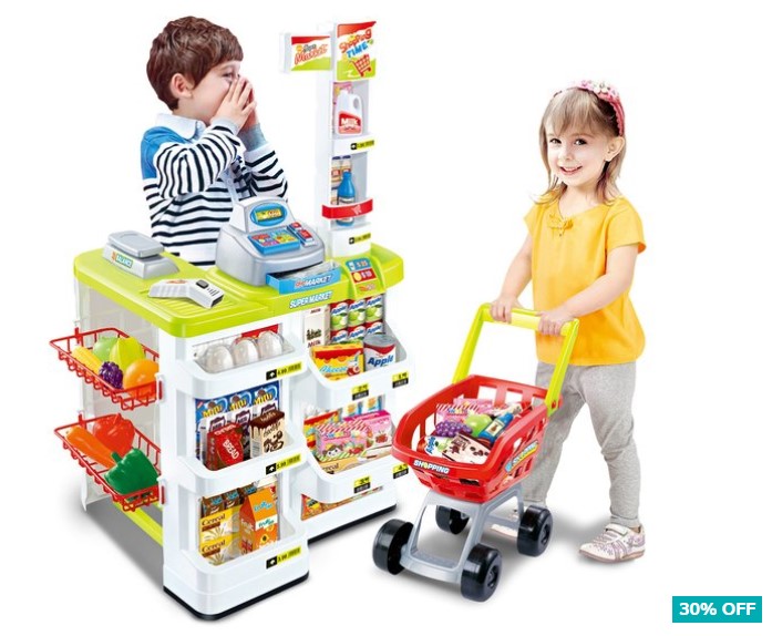 30% OFF Home Supermarket Playset $44.99 (Don’t pay $64.95)