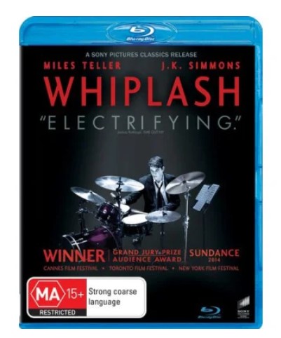 Whiplash Blu-ray Region B $9.72