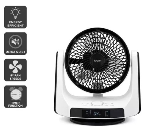 25% Kogan DC Motor Circulator Small Fan $59 (Was $79)