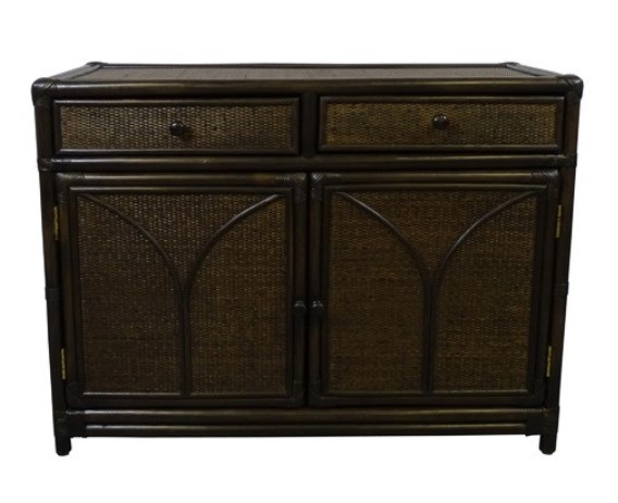 23% OFF Plantation Bamboo & Rattan Cabinet   by The Medford Collective $999.00 (RRP$1,299.00)