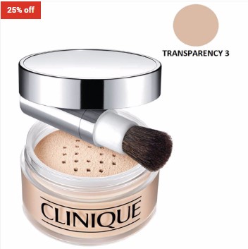 25% OFF Clinique Blended Face Powder&Brush #03 Transparency 35 Gr $44.95 ($59.95)