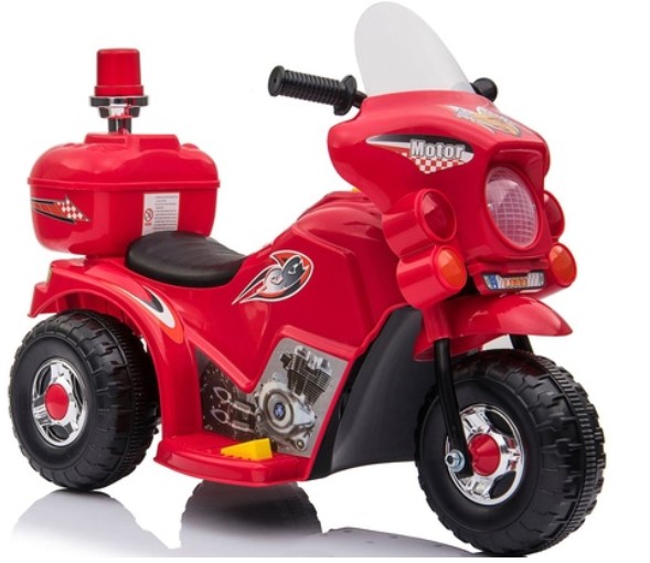 $59 for a Kids’ Electric Ride-On Motorcycle with Light and Music (Don’t pay $159)