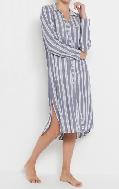 Stripe Longline Nightshirt $59.95