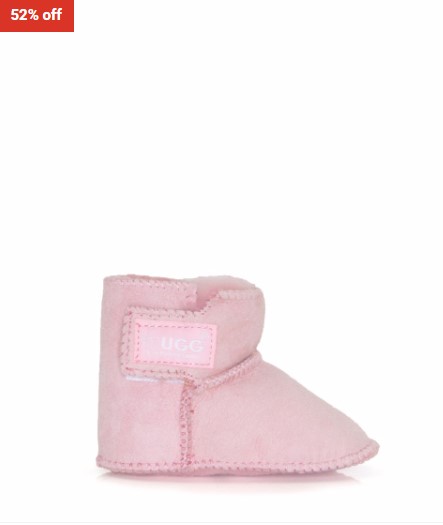 52% OFF Ever Australia Erin Baby Bootie – Pink $19 (RRP$40)