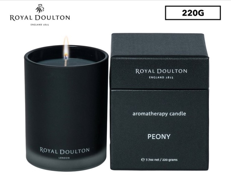 Royal Doulton Aromatherapy Candle 220g – Peony $24.99