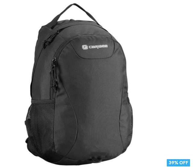 39% OFF Caribee Amazon Backpack – Black $29.99 (Don’t pay $49.95)