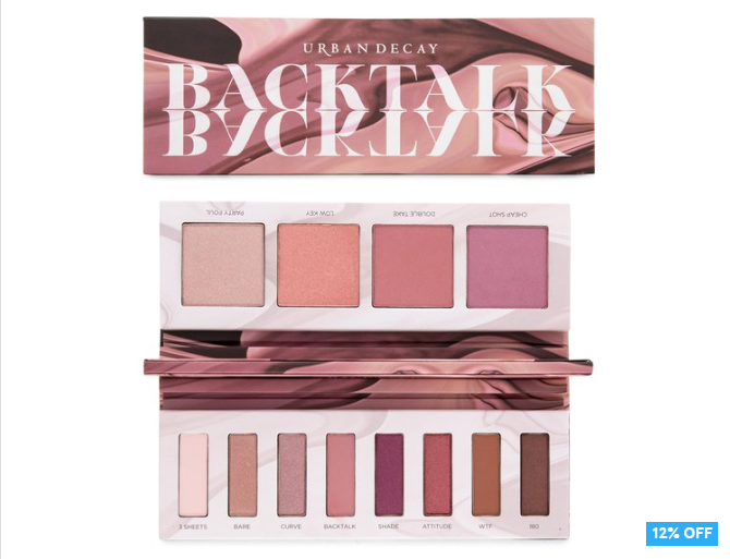 12% OFF Urban Decay Backtalk Eye & Face Palette $68 (Don’t pay $78)