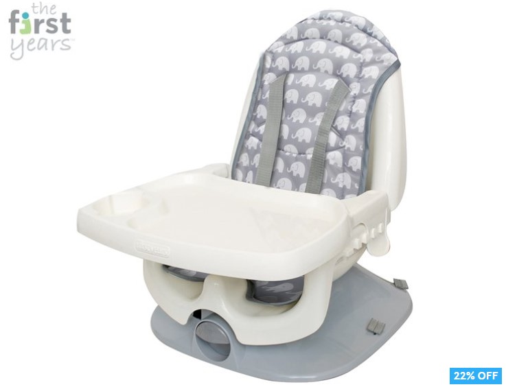 22% OFF The First Years Deluxe Reclining Feeding Seat $69.99 (Don’t pay $89.99)