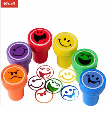 60% OFF US Toy Company Smile Stampers 6 Piece 1 Pack $2 (RRP$5)