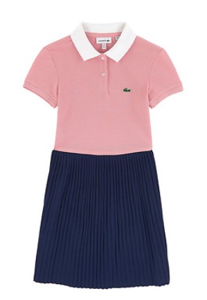 KIDS’ COLOUR BLOCK POLO DRESS $129.00