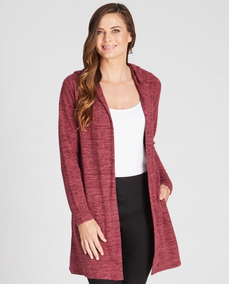 40% OFF Hooded Lounge Cardi $24.00 (Was$39.99)