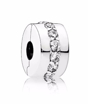 PANDORA Pandora Silver Classic Clip Charm $65