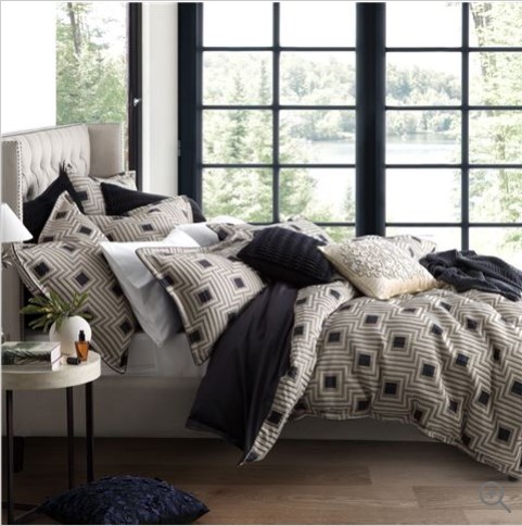 Private Collection Aston Quilt Cover Set Linen King 3pce $92.00 (RRP:$280.00)