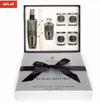 68% OFF Parks London Rosemary & Bergamot Gift Set – 4 Candles & 1 Diffuser & Room Spray $45 (RRP$140)