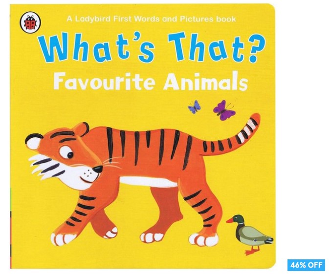 46% OFF What’s That? Favourite Animals Book $7.99 (Don’t pay $14.99)