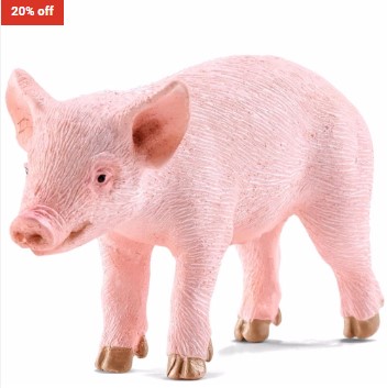 20% OFF Schleich Piglet Standing $5.19 (RRP$6.49)