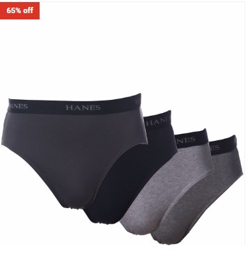 65% OFF Hanes 4 pack Underwear $7 (RRP$20)