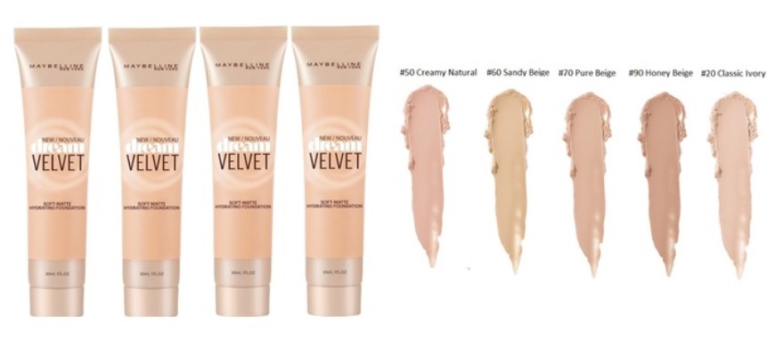 $14.95 for a Four-Pack of Maybelline New York Dream Velvet Soft Matte Foundation in a Choice of Shade (Don’t Pay $91.80)