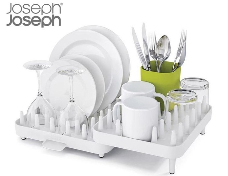 Joseph Joseph Connect Adjustable Dishrack – White $49.95