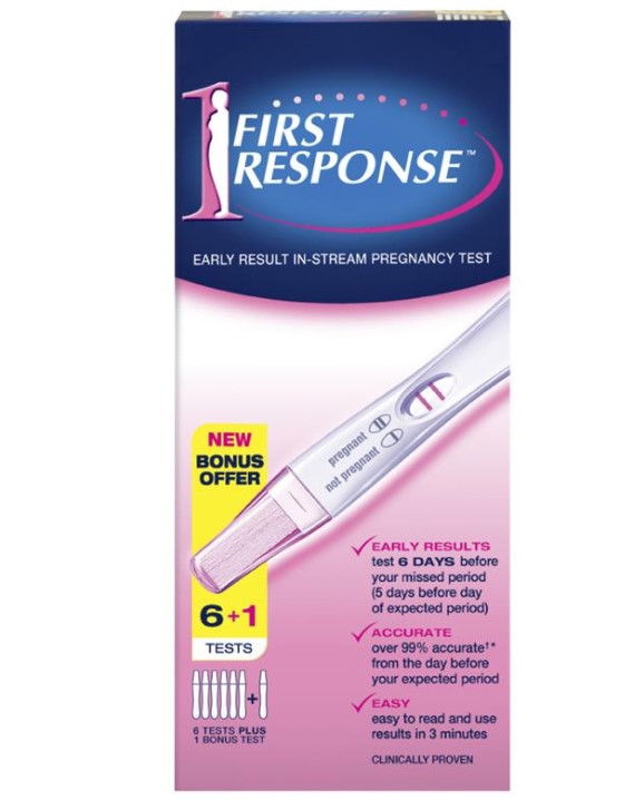 First Response Instream 7 Pregnancy Tests $20.99 (Don’t Pay RRP: $29.99)