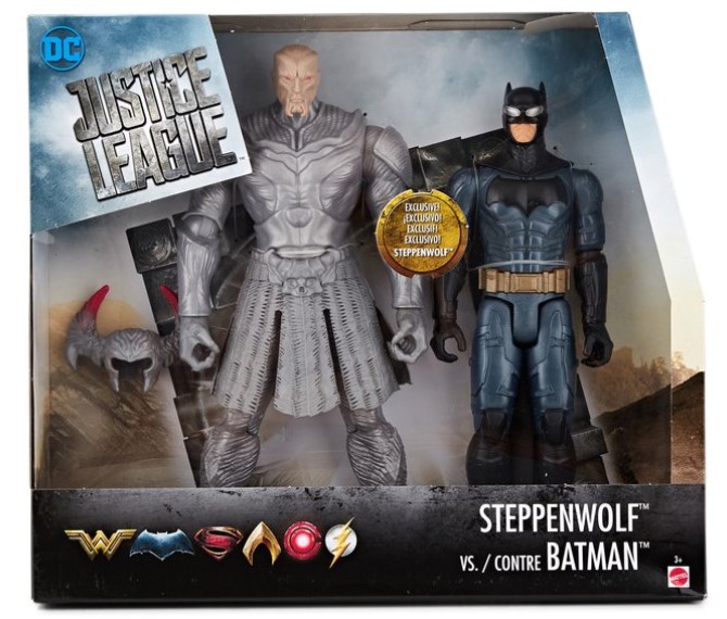 Mattel Justice League Batman vs. Steppenwolf Action Figure 2-Pack $19.99