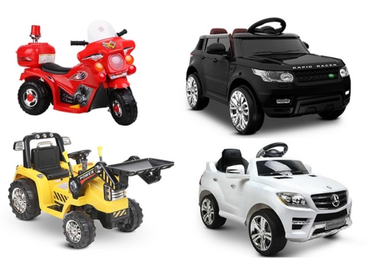 From $59 for a Kids’ Ride-On Electric Car or Motorbike Toy